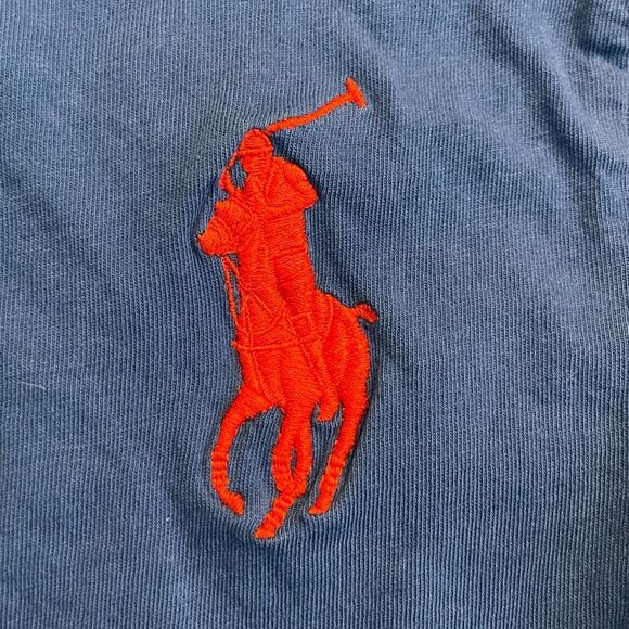 Polo Ralph Lauren Classic Logo Tee Royal Blue Crewneck Long Sleeve  4T - Picture 6 of 7